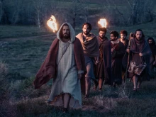 Jesus and the disciples in Season 5 of “The Chosen.”