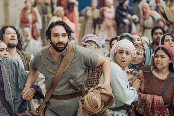 Abe Bueno-Jallad as Big James in Season 5 of "The Chosen." Credit: 5&2 Studios/Mike Kubeisy