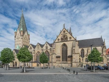 The Paderborn Cathedral in Germany