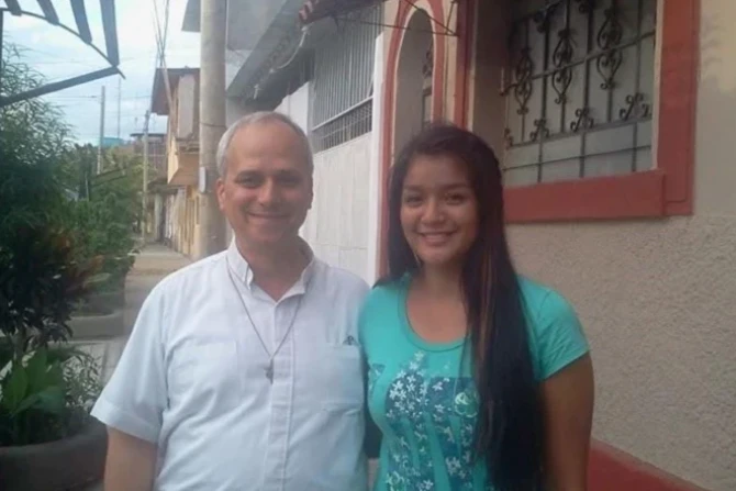 Pope Leo with goddaughter