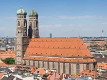 The Frauenkirche, the cathedral of the Archdiocese of Munich and Freising.