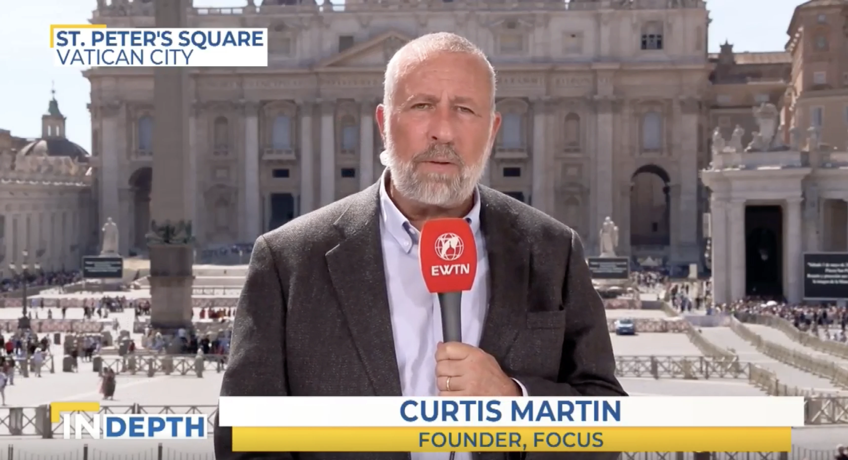 FOCUS founder Curtis Martin discusses evangelization with “EWTN News In Depth” on May 2, 2025, from the Vatican.?w=200&h=150