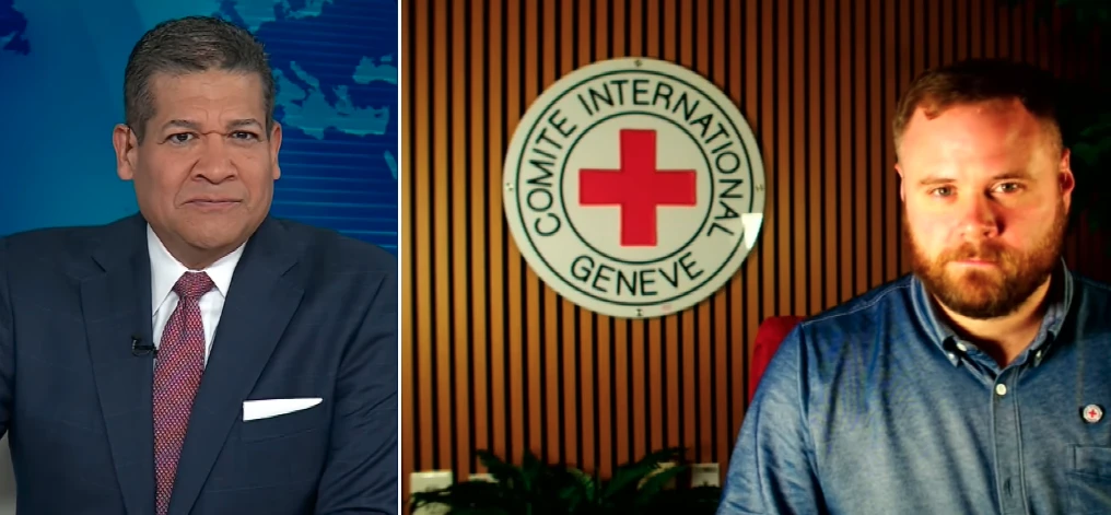 Steve Dorsey, U.S. head of communications and public affairs for the International Committee of the Red Cross, speaks about civilian suffering in Gaza with “EWTN News Nightly” host Erik Rosales on June 4, 2025.?w=200&h=150