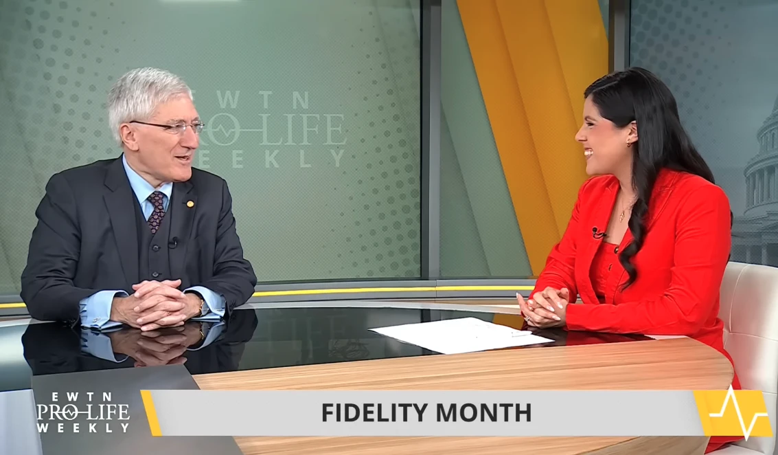 Princeton Professor Robert George speaks to “EWTN Pro-Life Weekly” anchor Abigail Galván on Thursday, June 5, 2025.?w=200&h=150