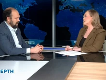 New York Times columnist Ross Douthat speaks to “EWTN News in Depth” anchor Catherine Hadro on Friday, June 6, 2025.