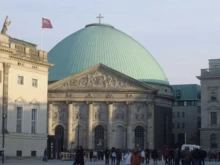 St. Hedwig Cathedral in Berlin, Germany.