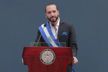 Nayib Bukele, president of El Salvador.